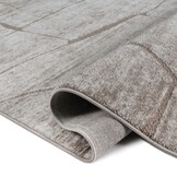 Vivant Marmer - Vloerkleed Laagpolig - Taupe Beige