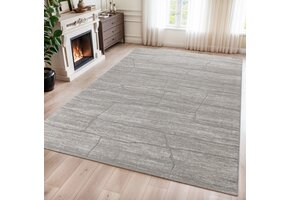 Vivant Marmer - Vloerkleed Laagpolig - Beige Creme
