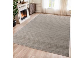 Vivant Chesterfield - Vloerkleed Laagpolig Effen - Beige