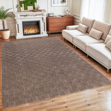 Vivant Chesterfield - Vloerkleed Laagpolig Effen - Taupe