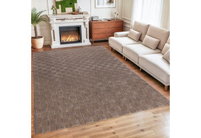 Vivant Chesterfield - Vloerkleed Laagpolig Effen - Taupe