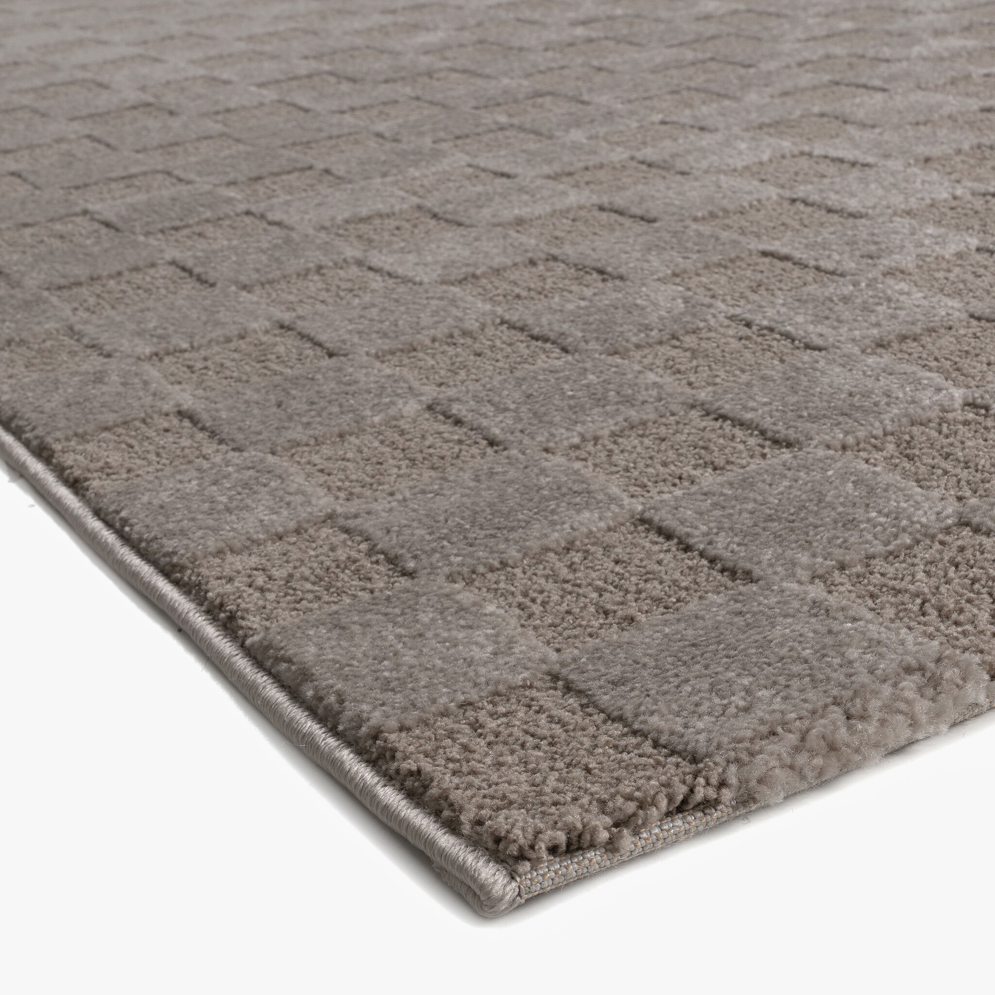 Vivant Chesterfield - Vloerkleed Laagpolig Effen - Taupe