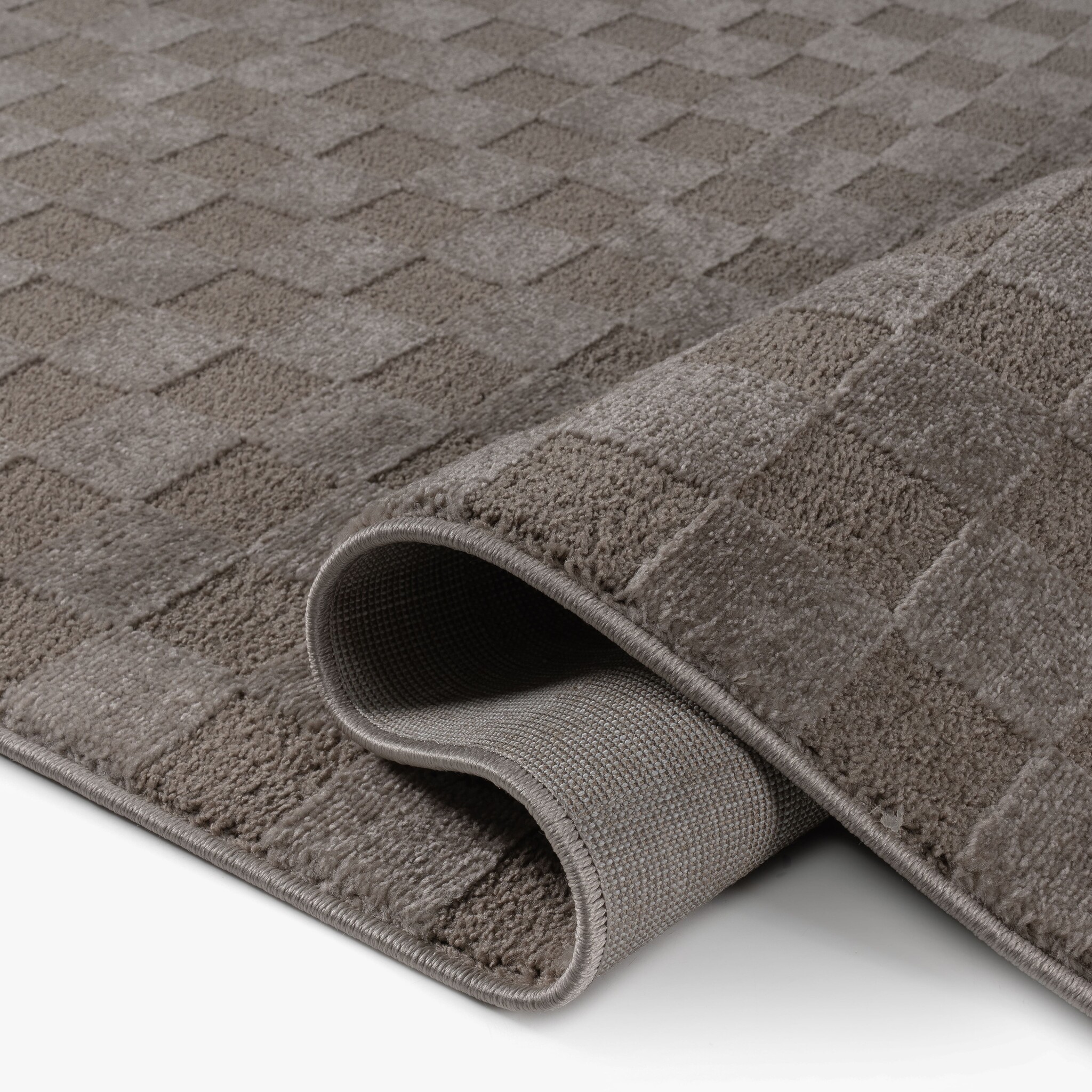 Vivant Chesterfield - Vloerkleed Laagpolig Effen - Taupe