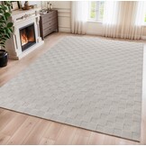 Vivant Chesterfield - Vloerkleed Laagpolig Effen - Creme