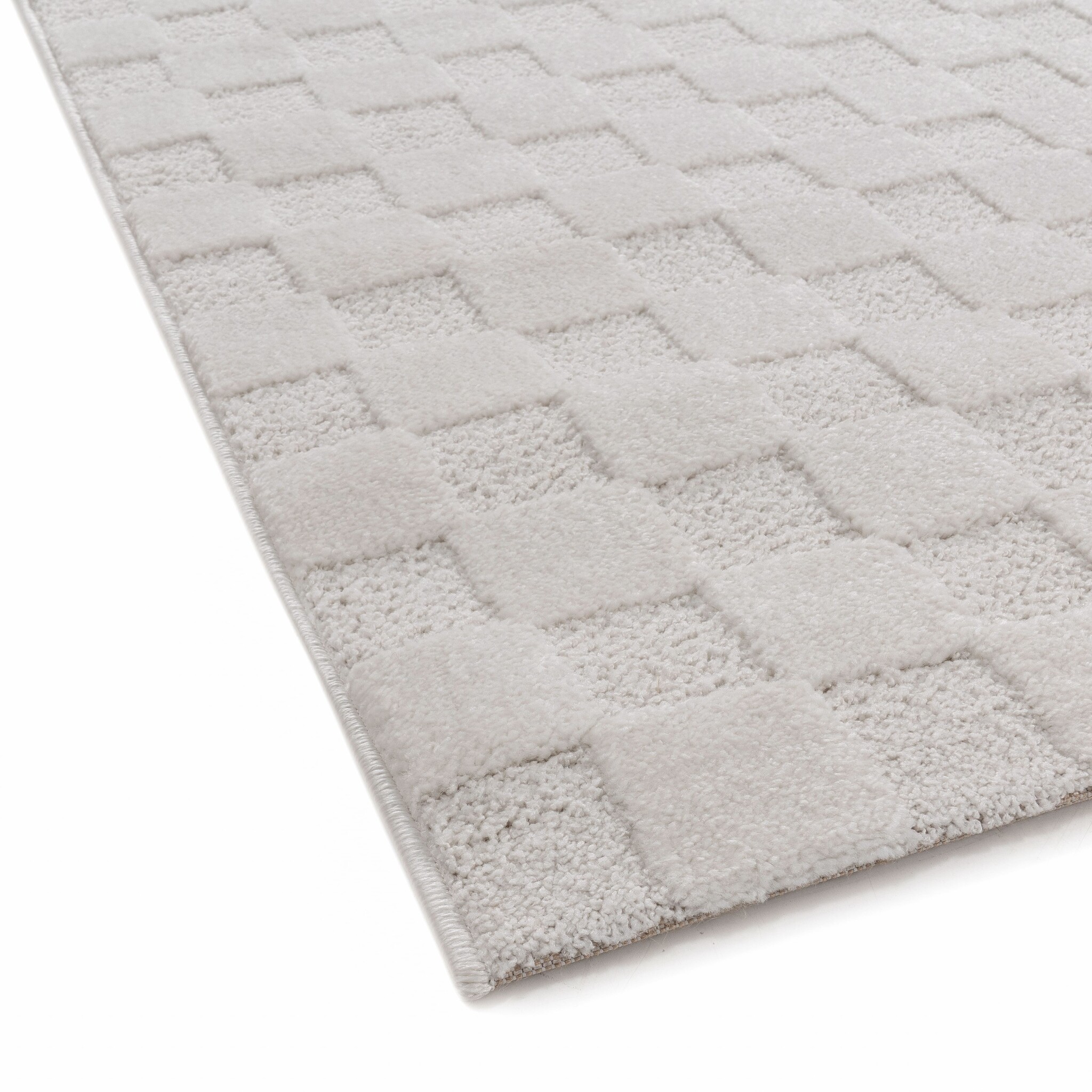 Vivant Chesterfield - Vloerkleed Laagpolig Effen - Creme