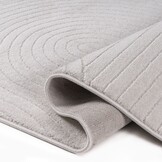 Vivant Japandi Art - Vloerkleed Laagpolig Effen - Creme