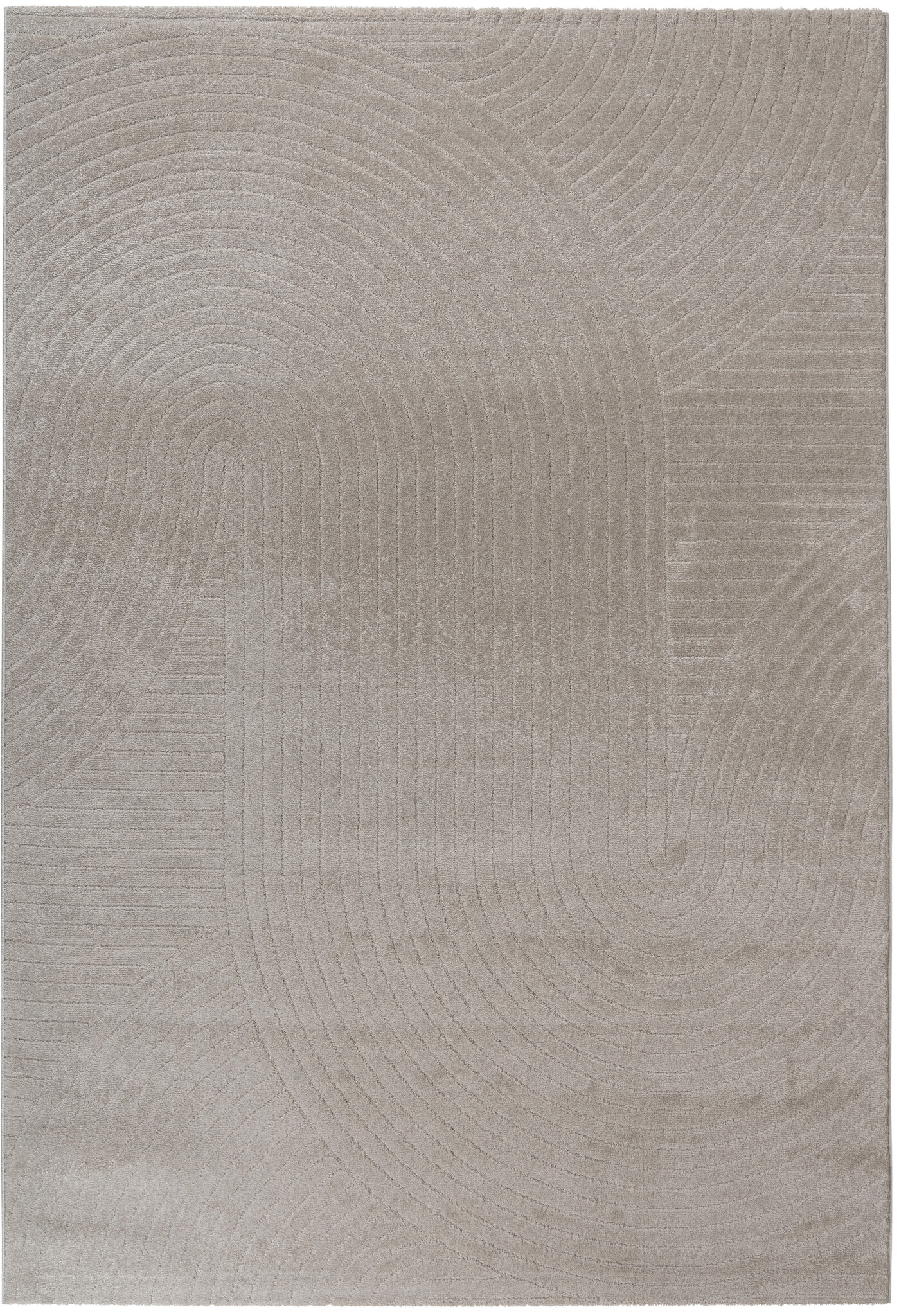 Vivant Japandi Art - Vloerkleed Laagpolig Effen - Beige