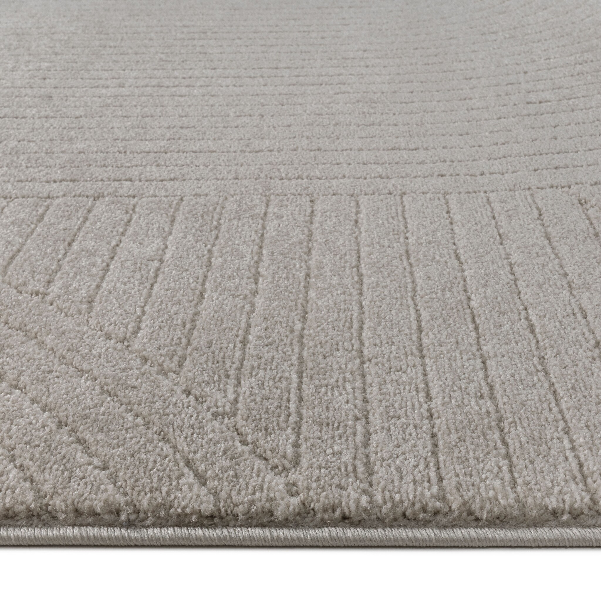 Vivant Japandi Art - Vloerkleed Laagpolig Effen - Beige