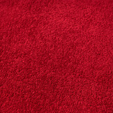 Uni Effen Laagpolig Vloerkleed Modern Rood
