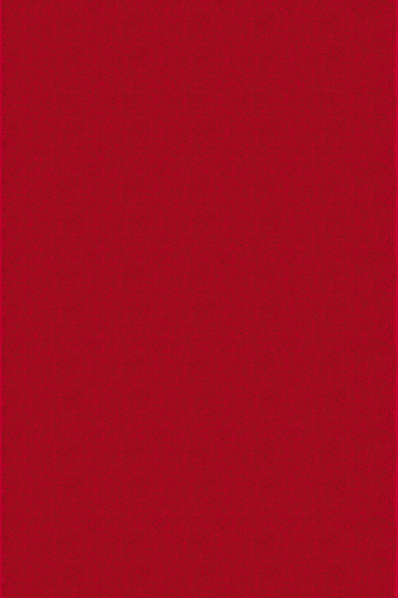 Uni Effen Laagpolig Vloerkleed Modern Rood