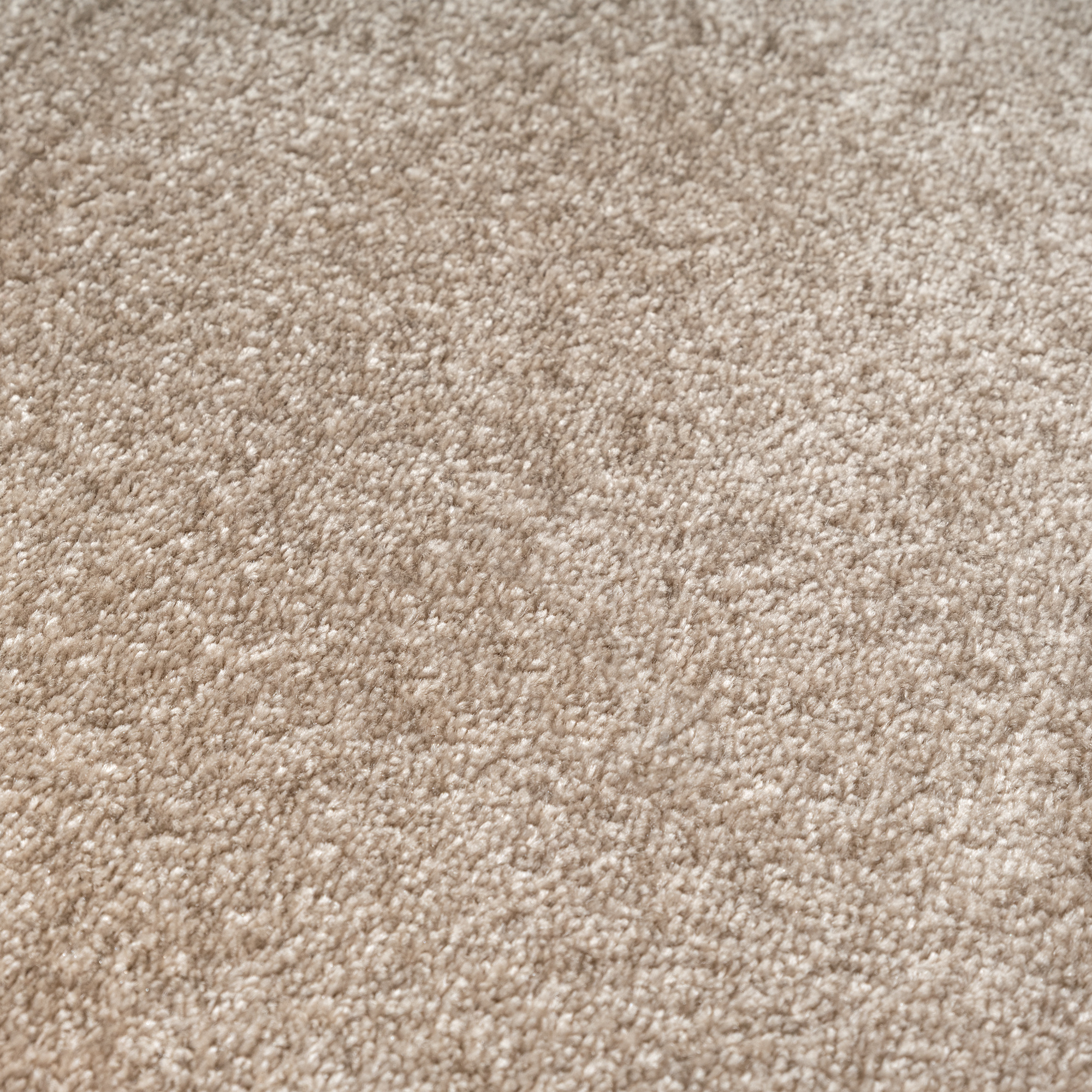 Uni Effen Laagpolig Vloerkleed Modern Beige