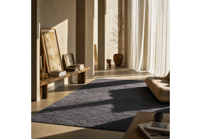 Softtouch Luxe Velvet - Laagpolig Effen Vloerkleed - Fluweel - Grijs