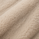 Comfy Fluffy - Effen Hoogpolig - Modern Vloerkleed - Beige