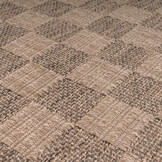 Sahara Rond Buitenkleed Jute-Look Weerbestendig Vloerkleed Beige