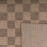 Sahara Rond Buitenkleed Jute-Look Weerbestendig Vloerkleed Beige