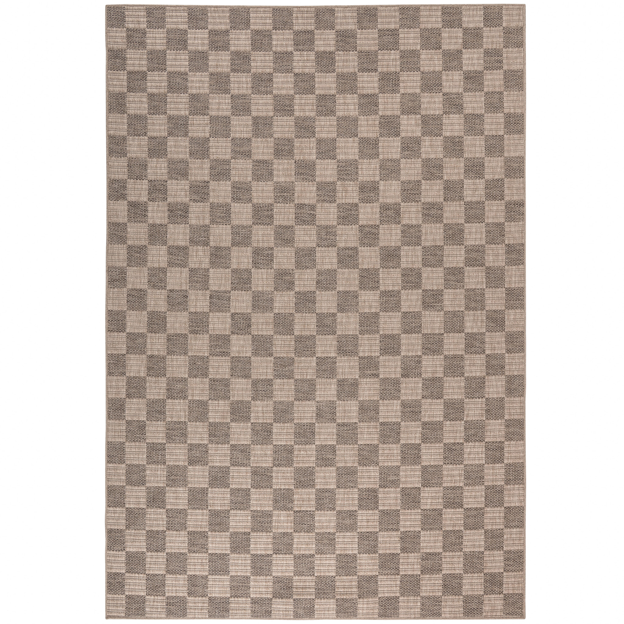 Sahara Buitenkleed Jute-Look Weerbestendig Vloerkleed Beige