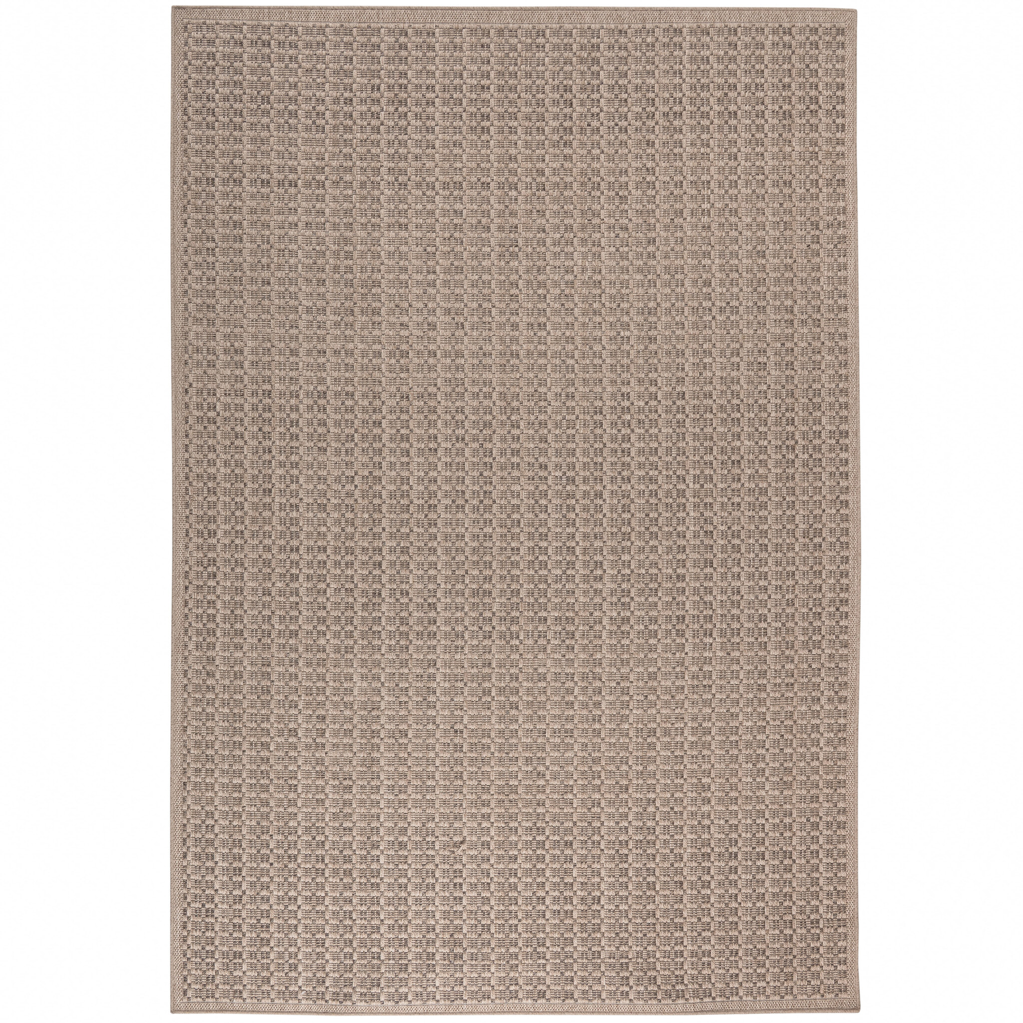 Sahara Uni Buitenkleed Jute-Look Weerbestendig Vloerkleed Beige