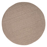 Sahara Rond Buitenkleed Jute-Look Weerbestendig Vloerkleed Beige