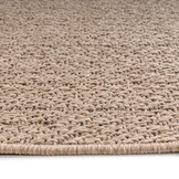 Sahara Rond Buitenkleed Jute-Look Weerbestendig Vloerkleed Beige