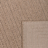 Sahara Rond Buitenkleed Jute-Look Weerbestendig Vloerkleed Beige
