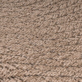 Sahara Japandi Rond Buitenkleed Jute-Look Weerbestendig Vloerkleed Beige