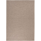 Sahara Japandi Buitenkleed Jute-Look Weerbestendig Vloerkleed Beige