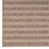 Sahara Japandi Rond Buitenkleed Jute-Look Weerbestendig Vloerkleed Beige