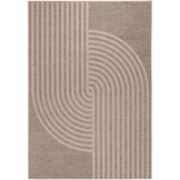Sahara Japandi Buitenkleed Jute-Look Weerbestendig Vloerkleed Beige