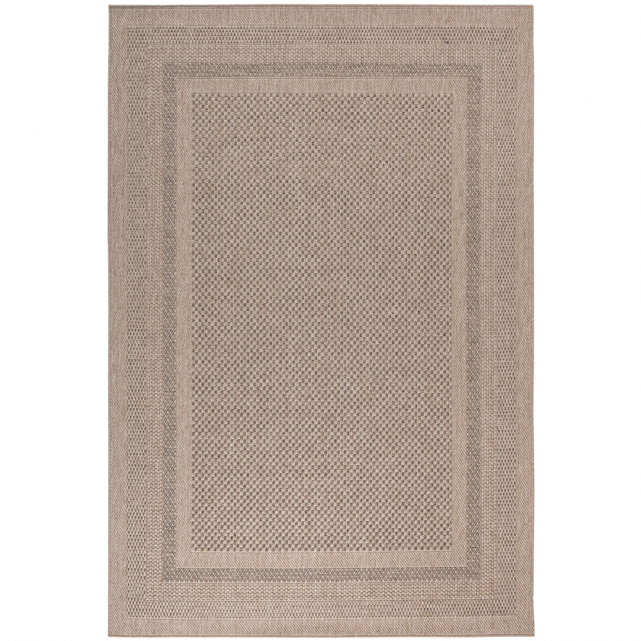 Sahara Buitenkleed Jute-Look Weerbestendig Vloerkleed Beige