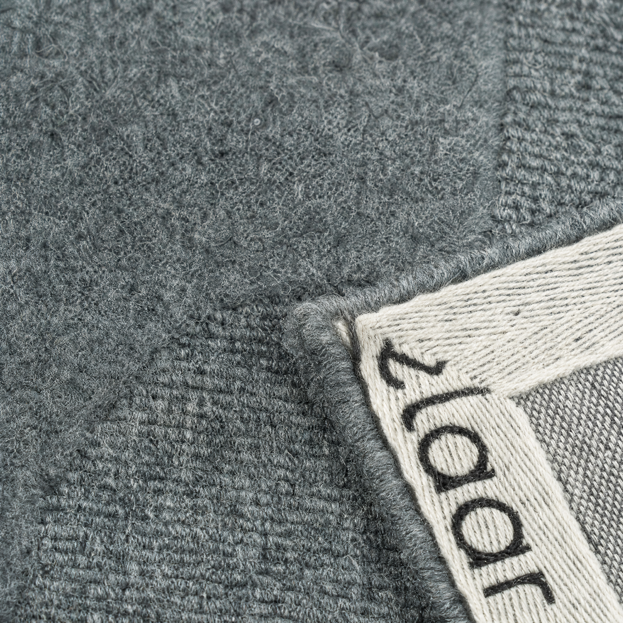 Japandi Design Wol Vloerkleed Grijs