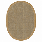 Brussels Buitenkleed Ovaal XL Uni Jute Effen