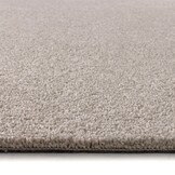 Comfy Soft - Rond Effen Vloerkleed Wasbaar Uni Beige