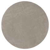 Comfy Soft - Rond Effen Vloerkleed Wasbaar Uni Beige