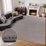 Comfy Premium - Luxe Effen Vloerkleed Wasbaar Uni Beige