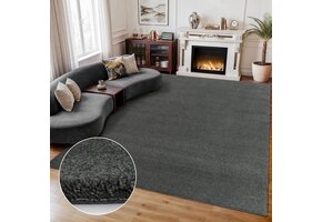 Comfy Premium - Luxe Effen Vloerkleed Wasbaar Uni Groen