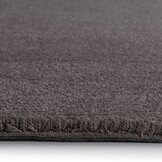 Comfy Premium - Rond Luxe Effen Vloerkleed Wasbaar Uni Taupe