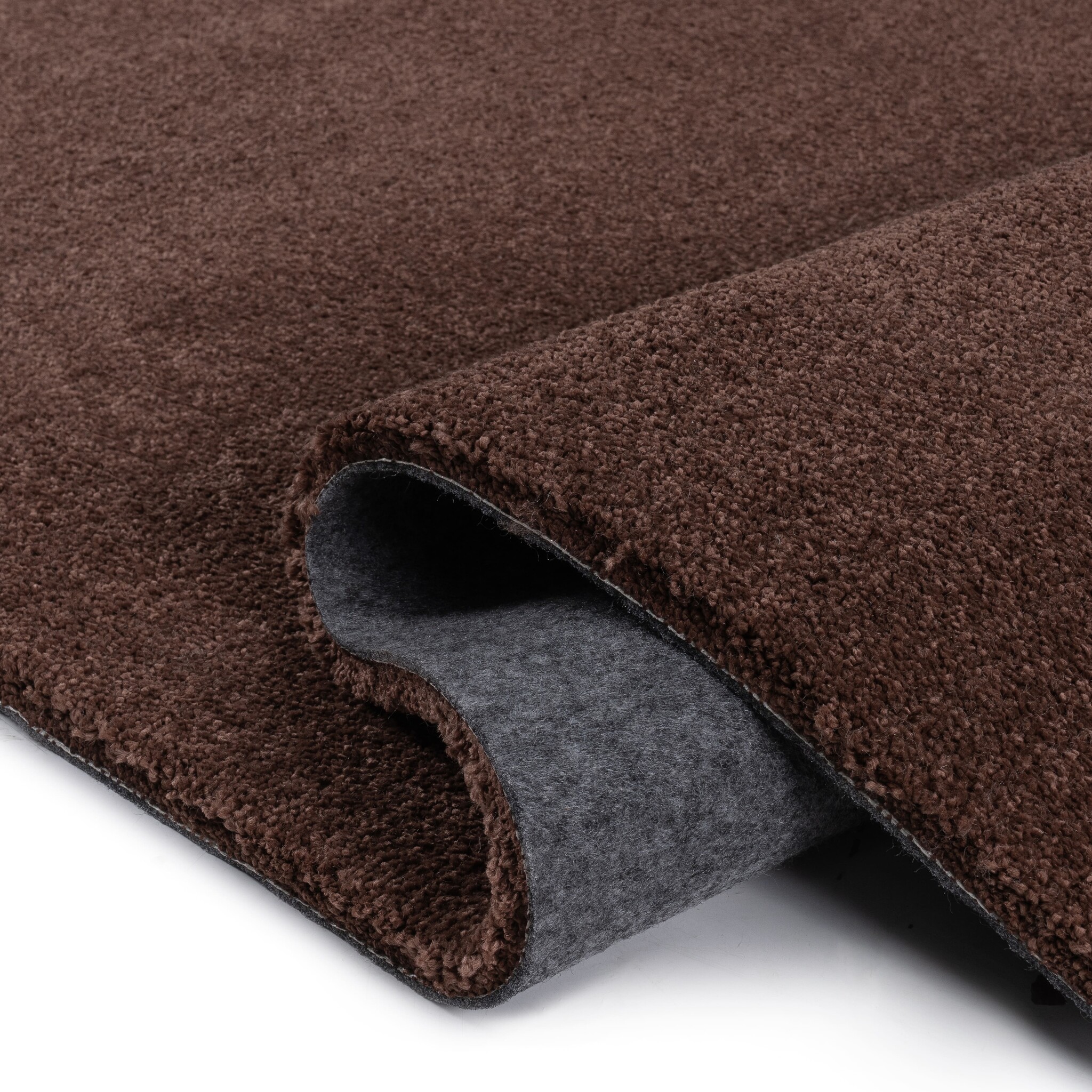 Comfy Premium - Luxe Effen Vloerkleed Wasbaar Uni Terra
