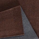 Comfy Premium - Rond Luxe Effen Vloerkleed Wasbaar Uni Terra