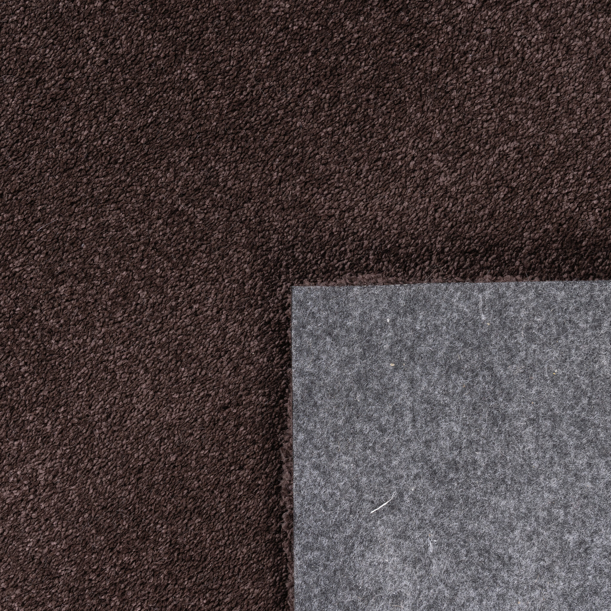Comfy Premium - Luxe Effen Vloerkleed Wasbaar Uni Bruin