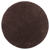 Comfy Premium - Rond Luxe Effen Vloerkleed Wasbaar Uni Bruin