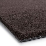 Comfy Premium - Rond Luxe Effen Vloerkleed Wasbaar Uni Bruin
