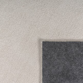 Comfy Soft - Rond Effen Vloerkleed Wasbaar Uni Creme