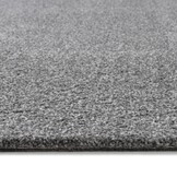 Comfy Soft - Rond Effen Vloerkleed Wasbaar Uni Grijs