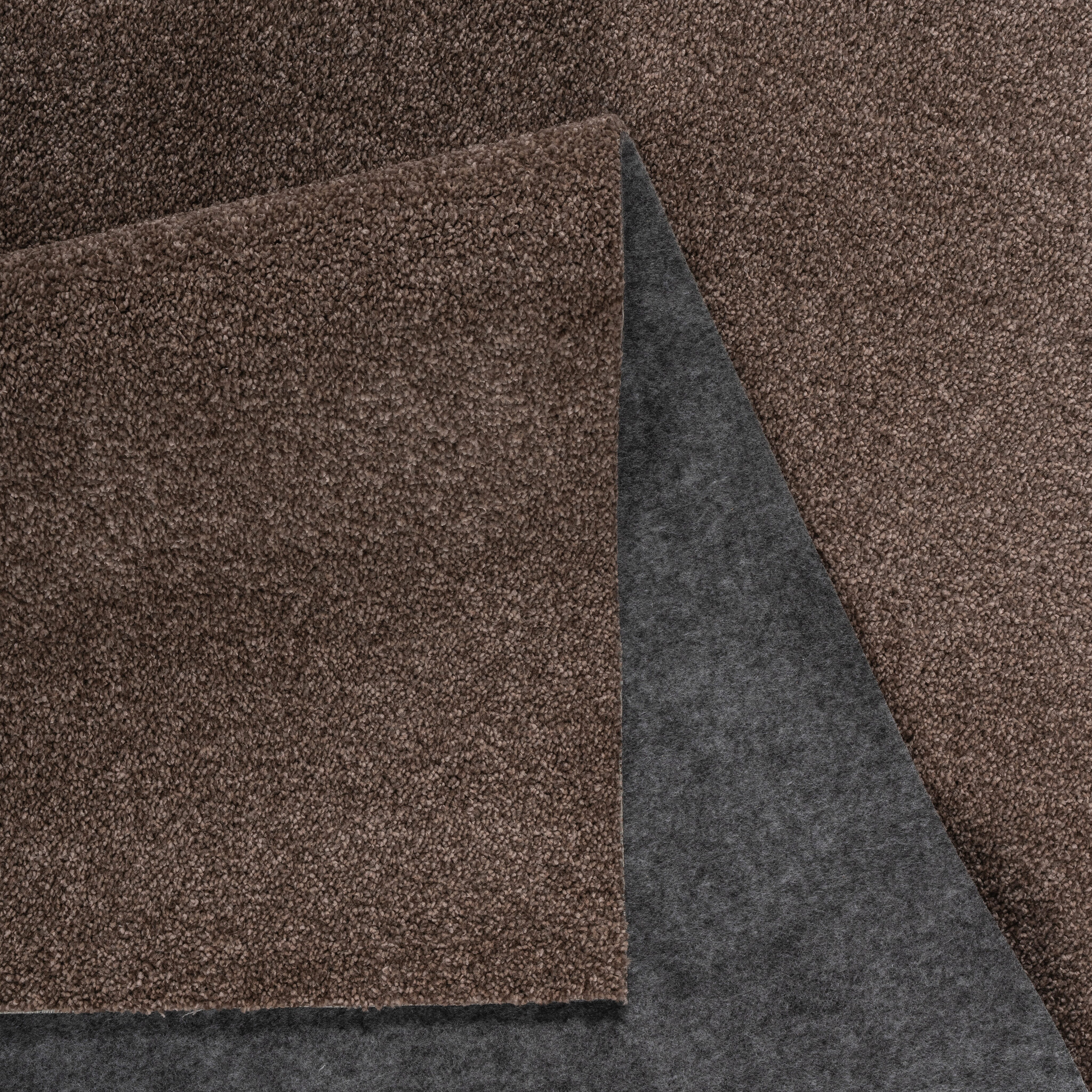 Comfy Soft - Effen Vloerkleed Wasbaar Uni Bruin Comfy Soft - Effen Vloerkleed Wasbaar Uni Bruin Donker Beige