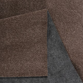 Comfy Soft - Rond Effen Vloerkleed Wasbaar Uni Bruin Donker Beige