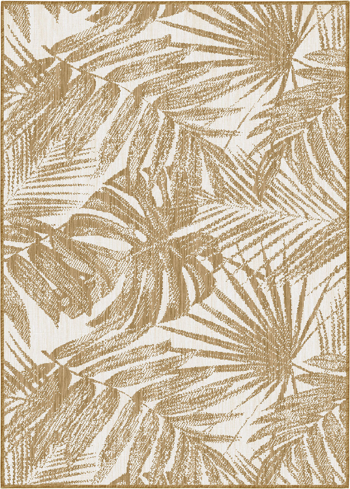 Buitenkleed - Brussels Palm Linnen Beige