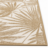 Buitenkleed - Brussels Palm Linnen Beige