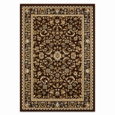 Nain Klassiek Vintage Oosters Vloerkleed Bruin