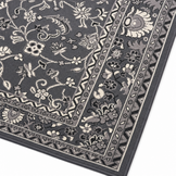 Nain Klassiek Vintage Oosters Vloerkleed Grijs