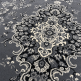 Nain Klassiek Vintage Oosters Vloerkleed Medaillon Grijs